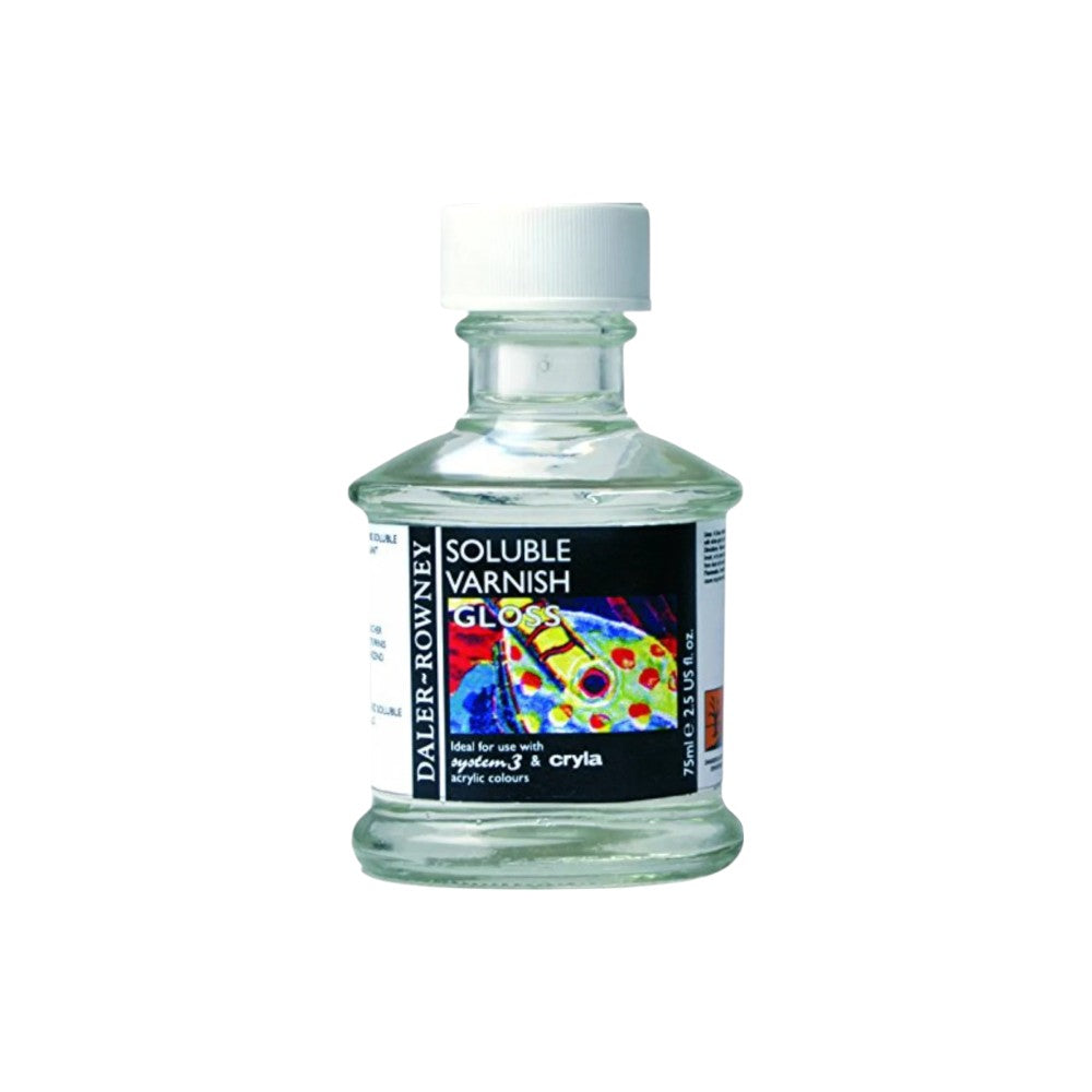 Daler Rowney Acrylic Soluble Varnish Gloss - 75ml Daler Rowney